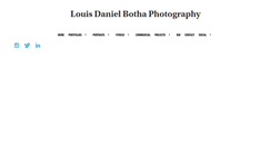 Desktop Screenshot of louisdanielbothaphotography.com